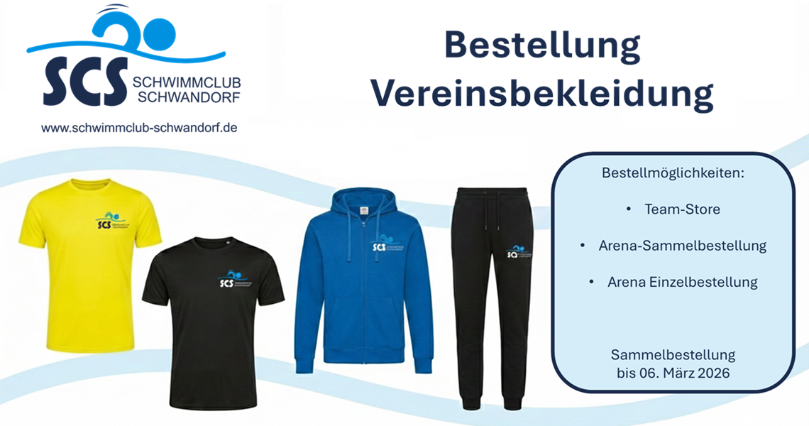 Bestellung Vereinsbekleidung 2026